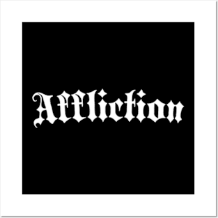 Affliction Fontie Posters and Art